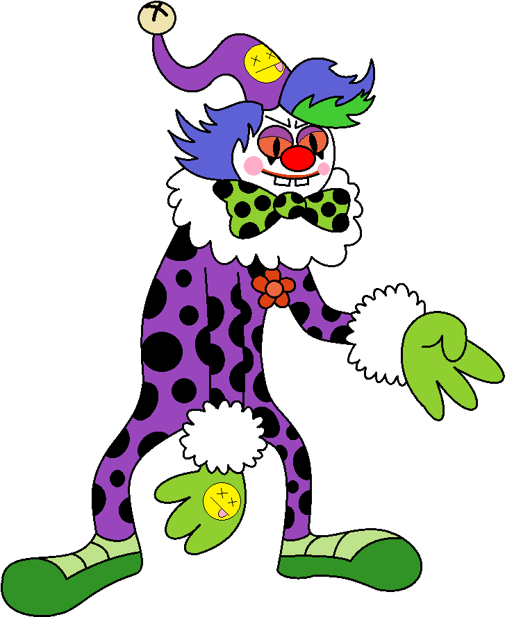 An Evil Clown - Wiki (776x956), Png Download