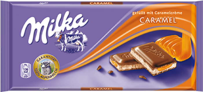 Milka Caramel (700x700), Png Download