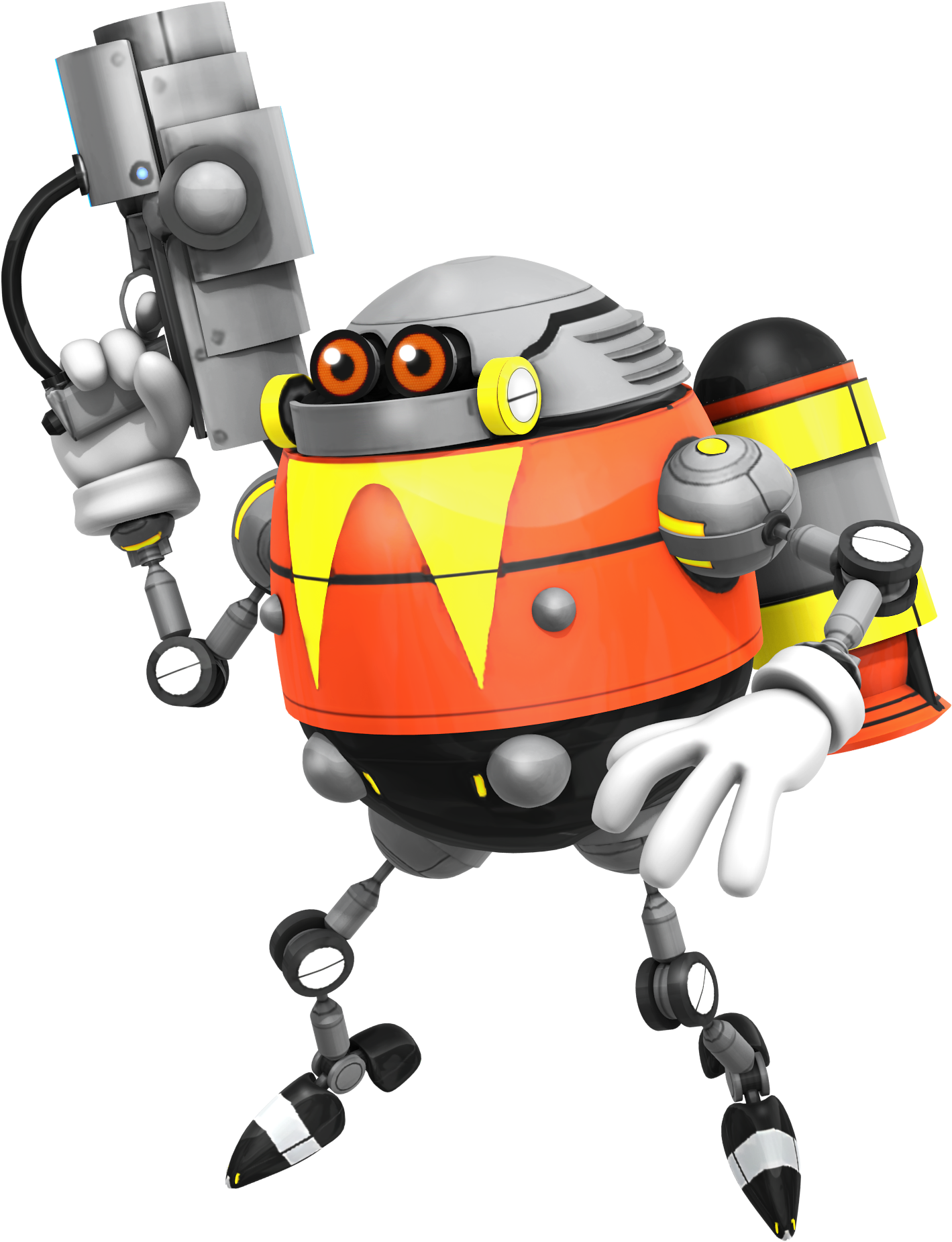 Eggrobobynibroc-rock - Sonic Egg Robo (2000x2000), Png Download