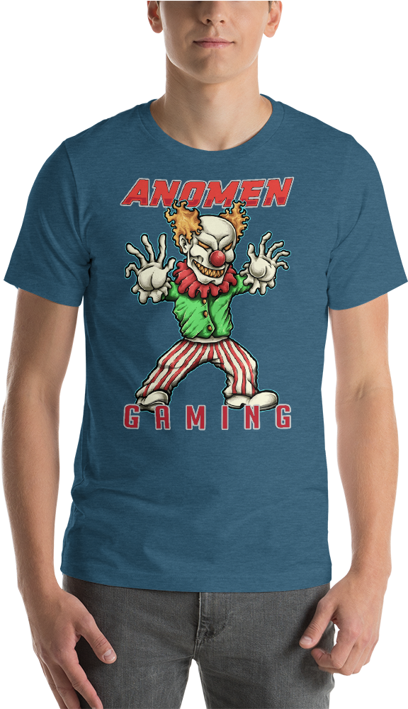 Evil Clown Premium Tee - T-shirt (1000x1000), Png Download