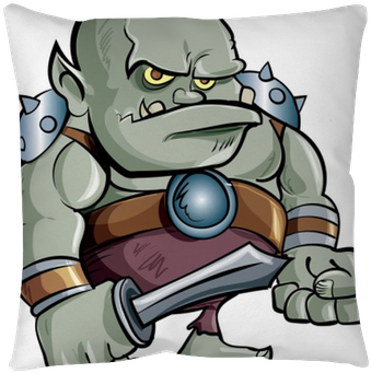 Cartoon Troll Holding A Sword - Flickr (400x400), Png Download