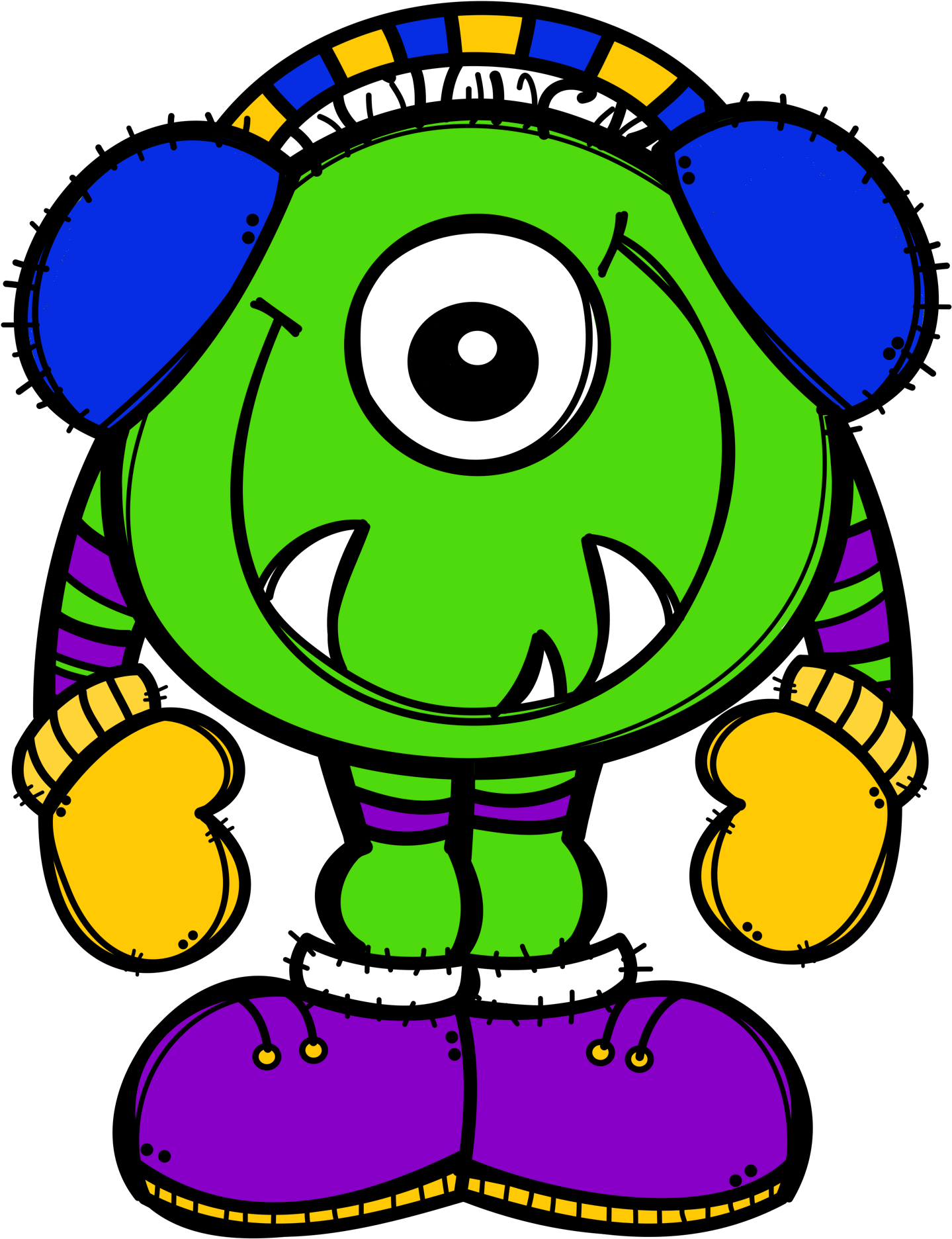 Ch B De Teachers Pay Monstruos Pinterest - Melonheadz Monster (1536x2048), Png Download
