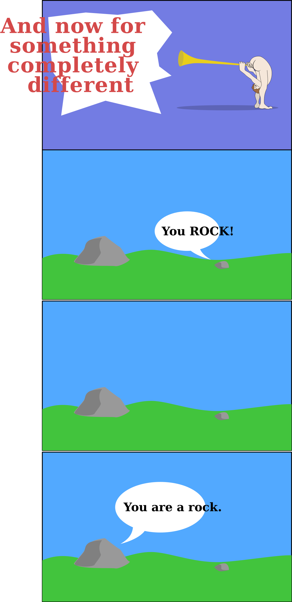 This Free Icons Png Design Of Comic Challenge Rock (1165x2400), Png Download