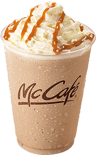 Caramel Latte Frappe - Frappe Mcd (380x380), Png Download