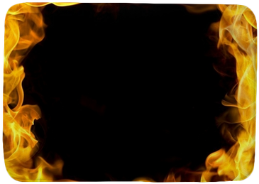 Frame Flames (400x400), Png Download