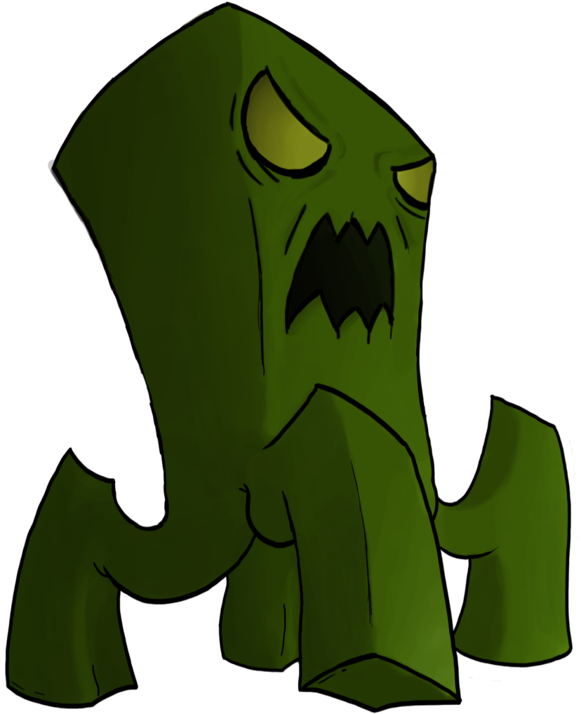 Image Transparent Stock Minecraft Drawing Enderman - Minecraft Animation Creeper Png (900x1079), Png Download