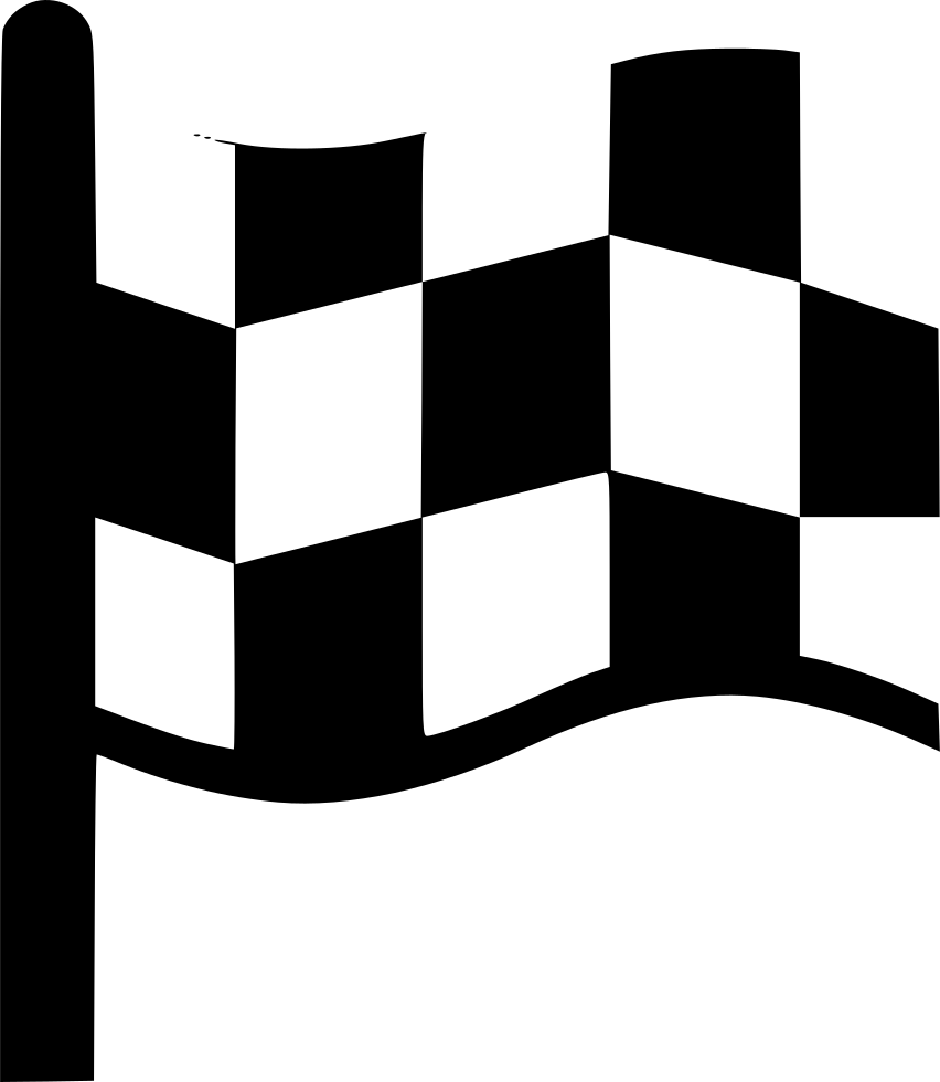 Flag Mission Start Finish Goal Comments - Goal Flag Png (852x980), Png Download