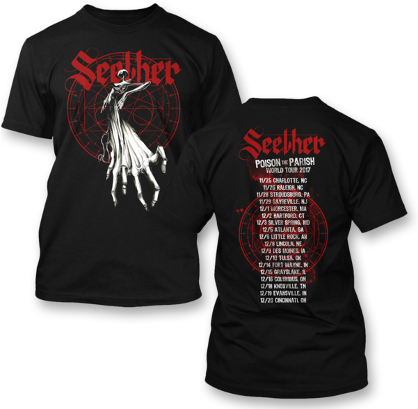 Creeper Tour T-shirt - Poison The Parish (600x600), Png Download