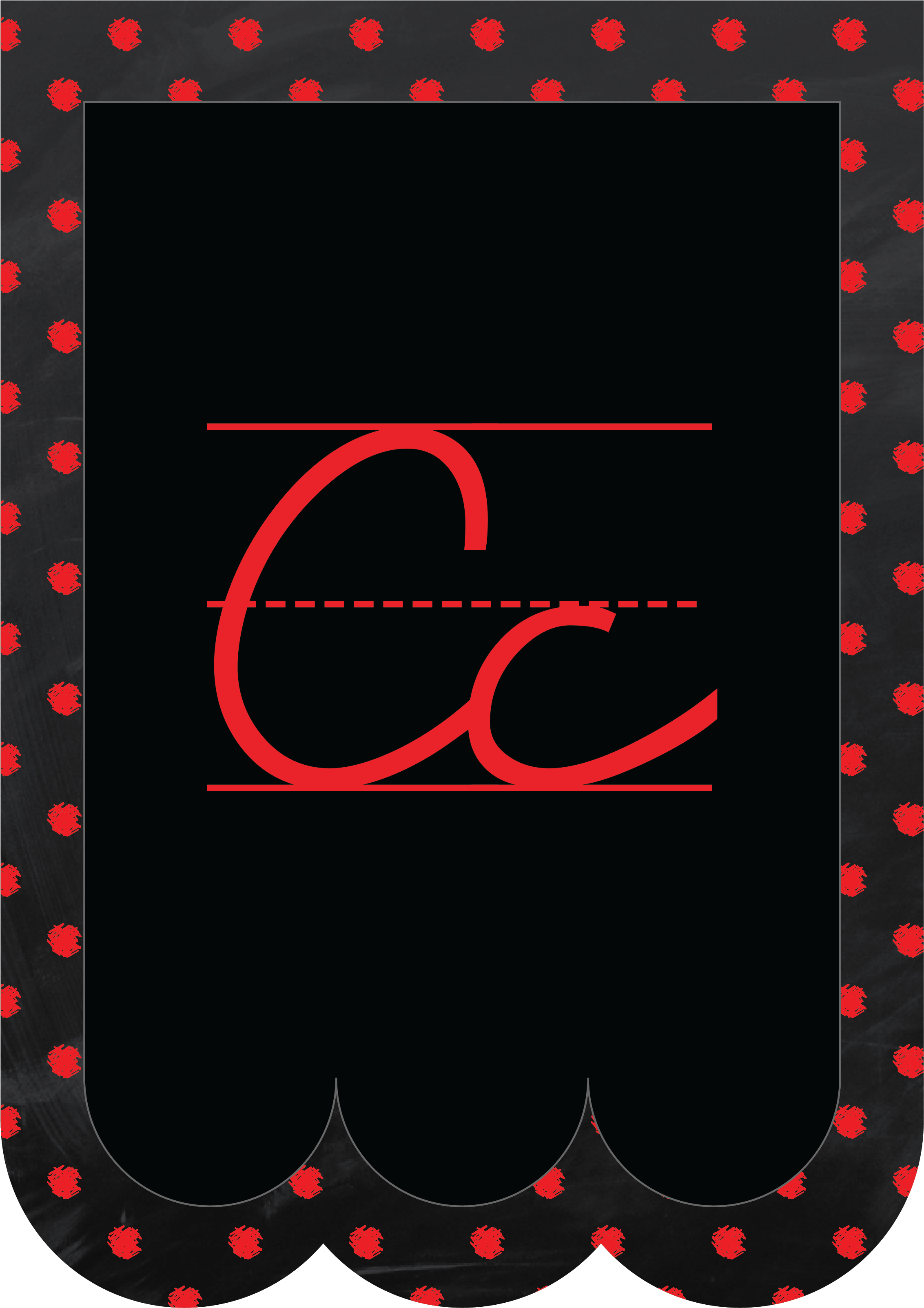 Chalkboard Bunting Banner - Box 51 Chalkboard Bunting (2551x3301), Png Download