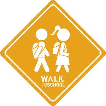 Walk To School Png For Web - School (351x350), Png Download