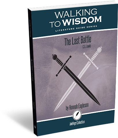 The Last Battle - C.s. Lewis - The Lion, The Witch (445x500), Png Download