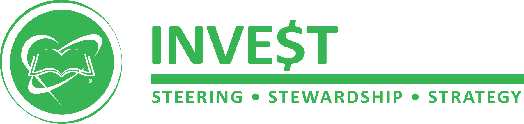 Inve$t Is The Ministry Of Administration At Open Bible - Sign (1800x426), Png Download