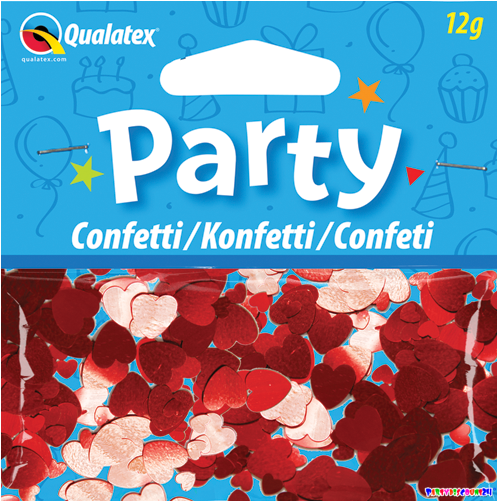 Red Heart Confetti - Red Hearts Confetti (800x800), Png Download