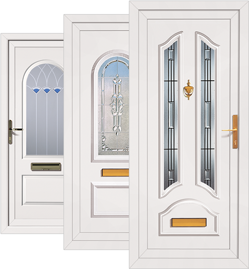 Classic-doors (567x582), Png Download