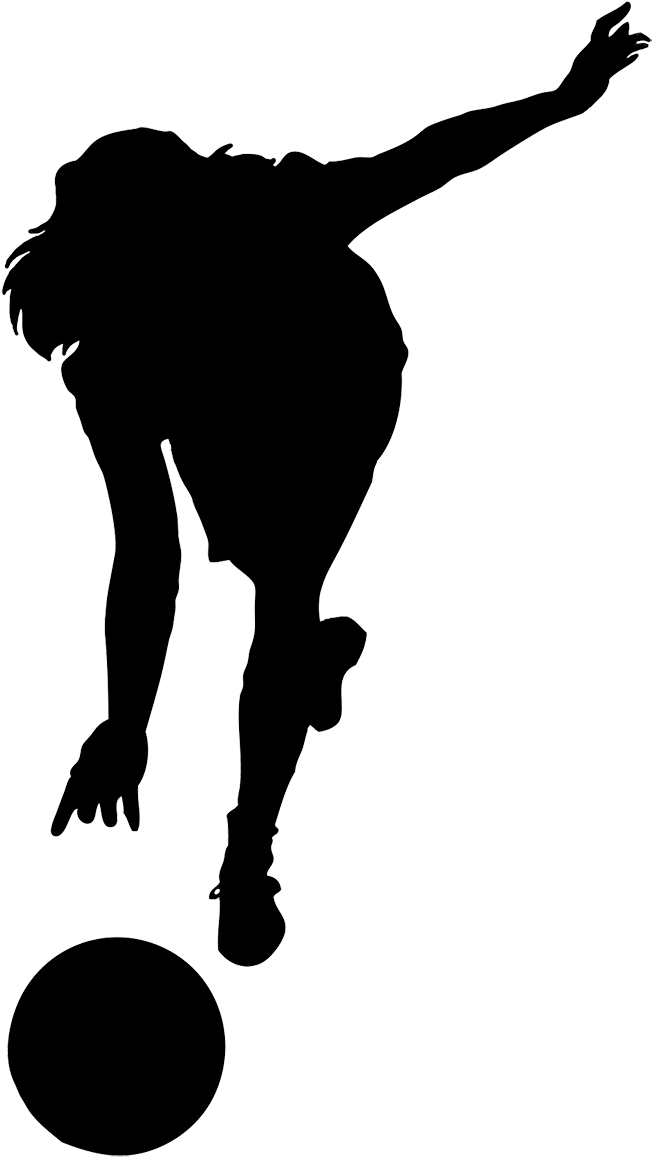 Free Bowling Clipart Bowling, Lawn, Silhouettes, Clip - Bowling Silhouette Png (754x1181), Png Download