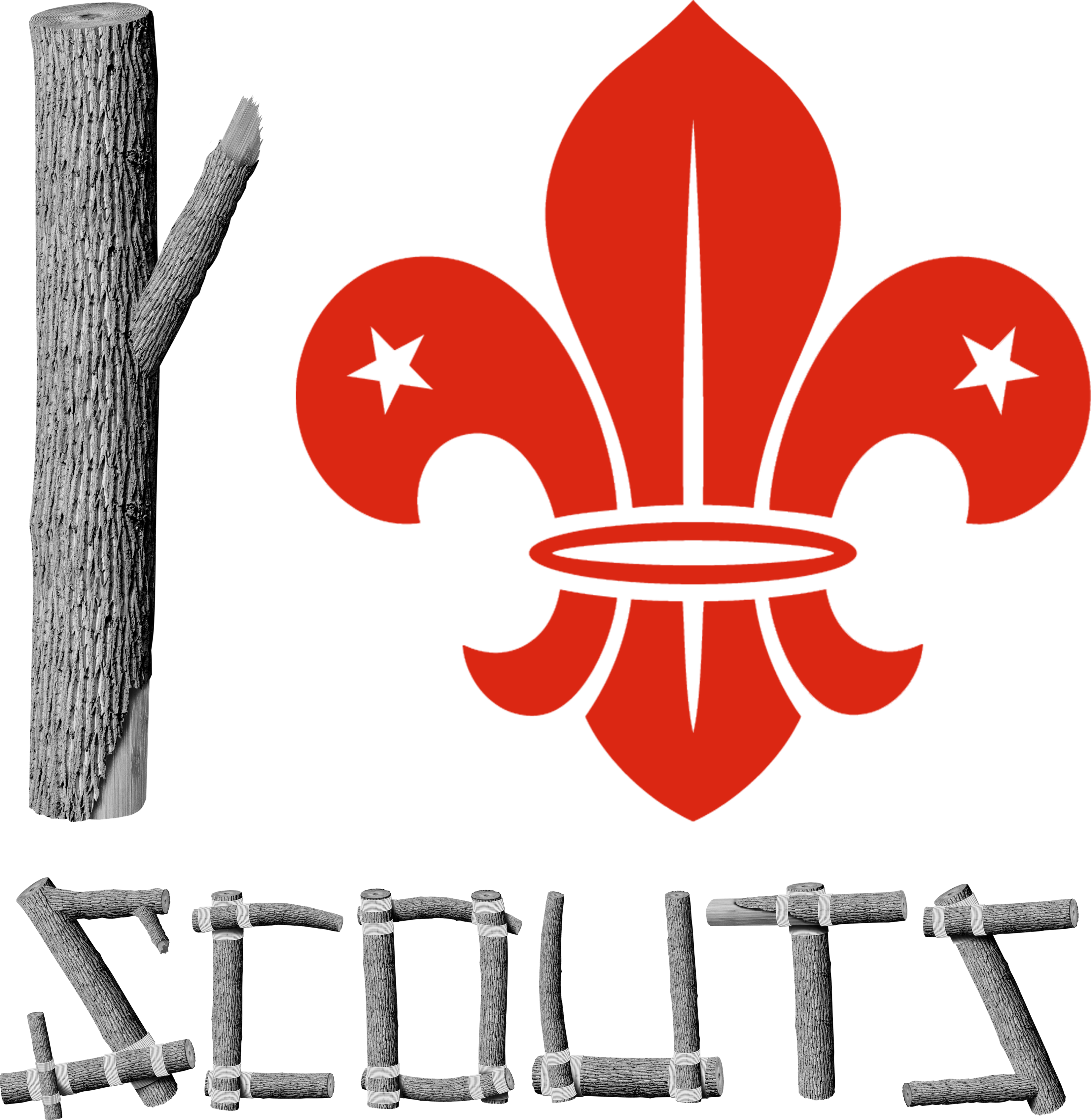 Flor De Lis Scout Png (3304x3392), Png Download