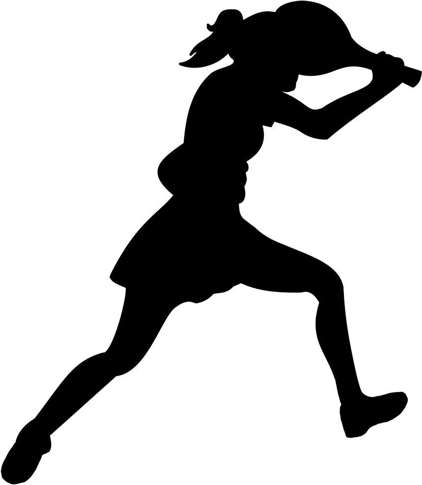 Female Tennis Player Clipart - Clip Art (945x1017), Png Download