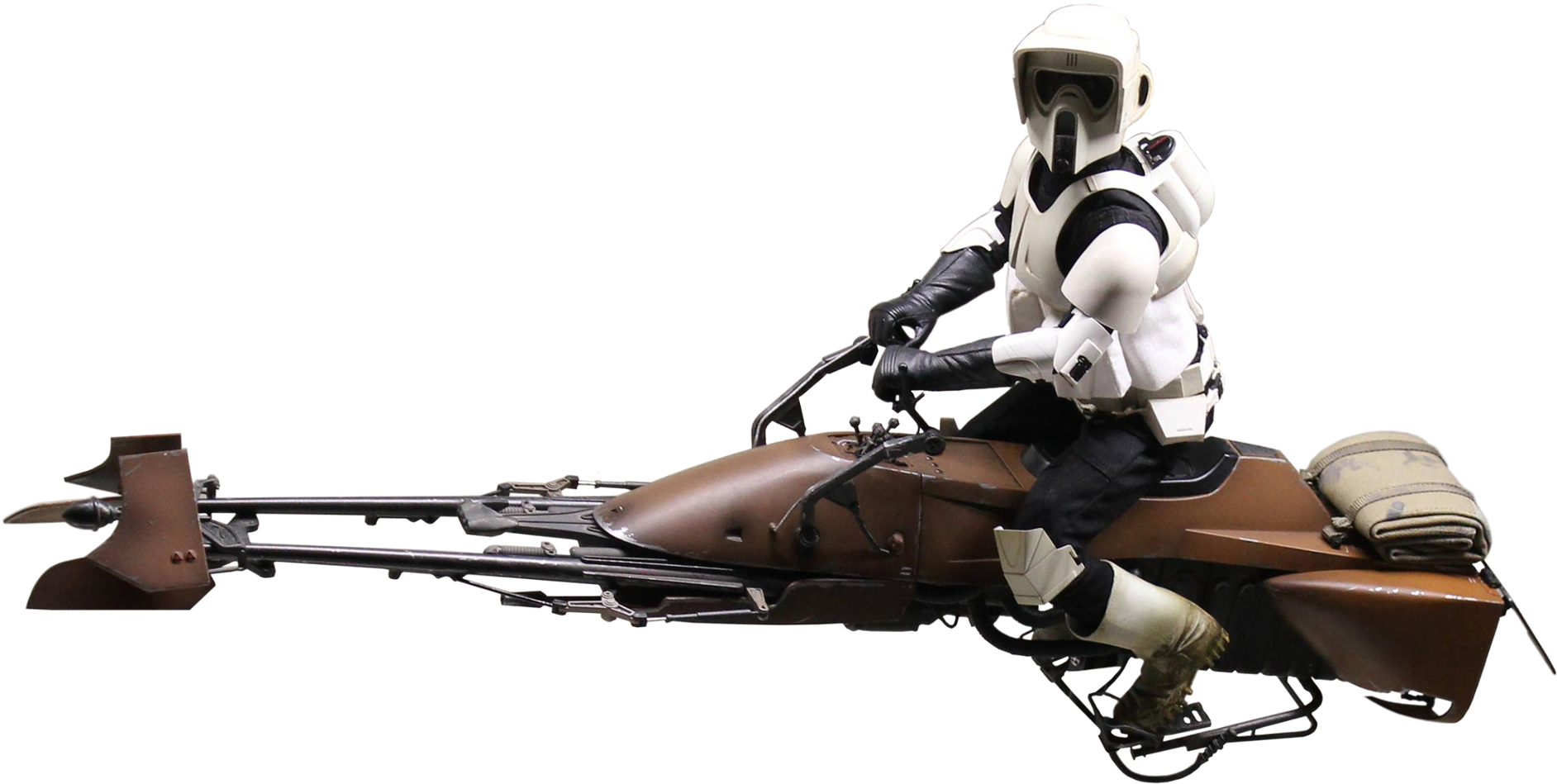 Personstar Wars Biker Scout - Star Wars Biker Scout Png (1897x953), Png Download