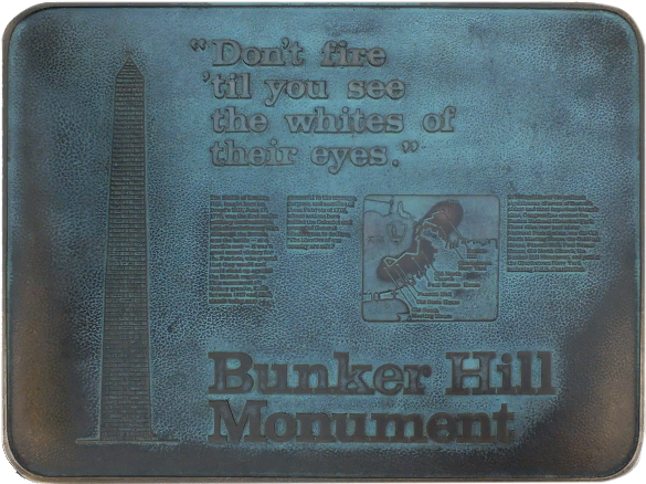 Bunker Hill Plaque - Portable Network Graphics (637x487), Png Download