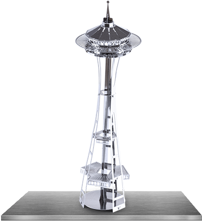 Picture Of Space Needle - Metal Earth 3d: Seattle Space Needle Model (440x440), Png Download