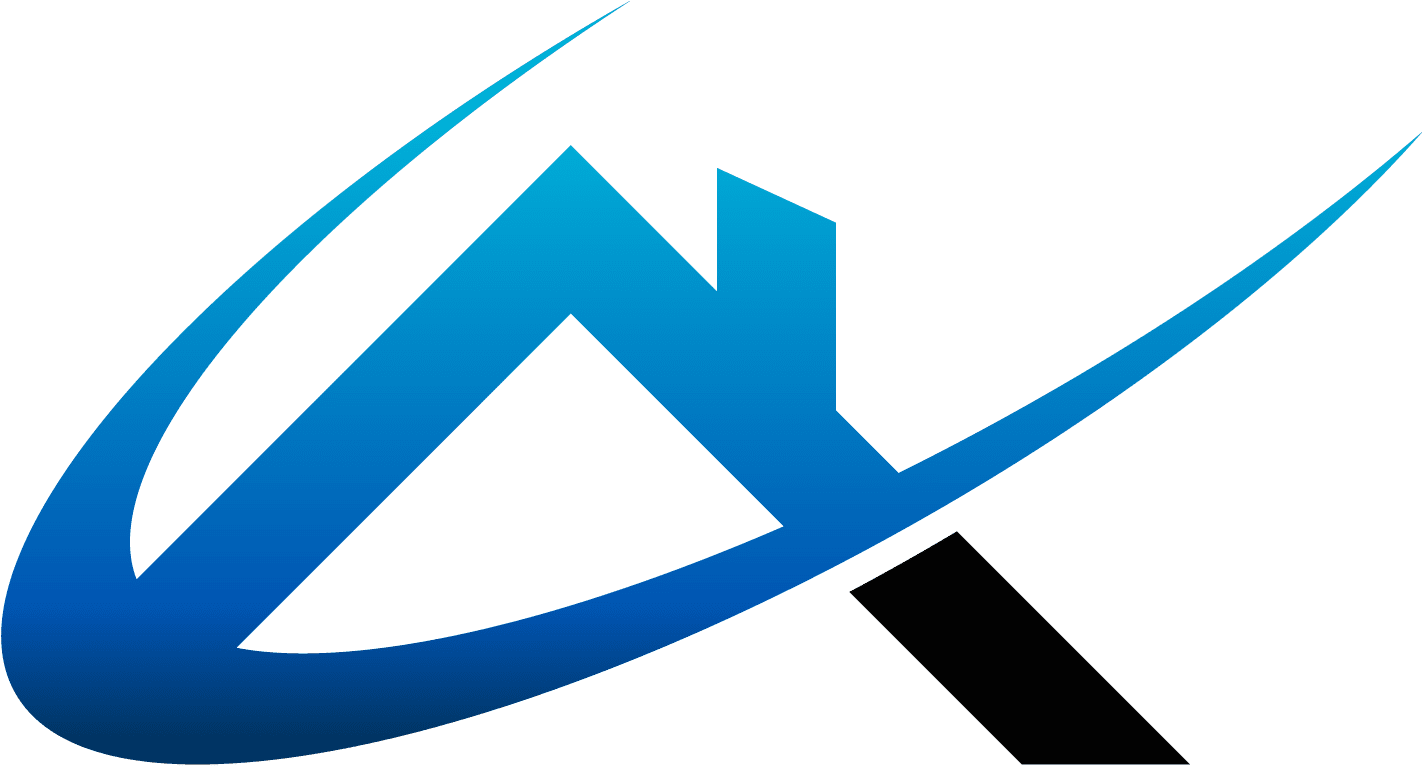 Futuristic Roofing Systems - Real Estate House Logo (1472x840), Png Download