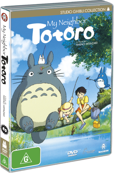 My Neighbour Totoro - My Neighbor Totoro 1988 Cover (396x600), Png Download