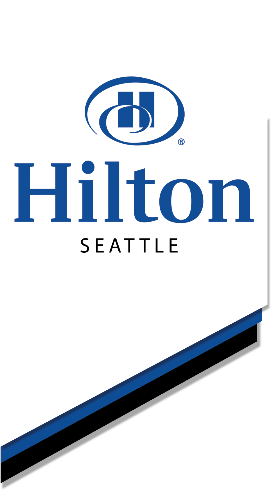 Hilton Seattle Downtown Hotel - Hilton Garden Inn Seattle Downtown (932x1685), Png Download