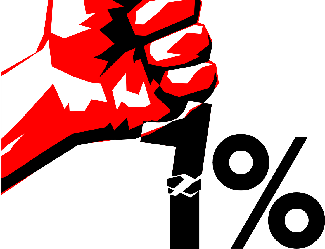 Is 1% Of $5m Still Just 1% - Marxism Clipart (1280x854), Png Download