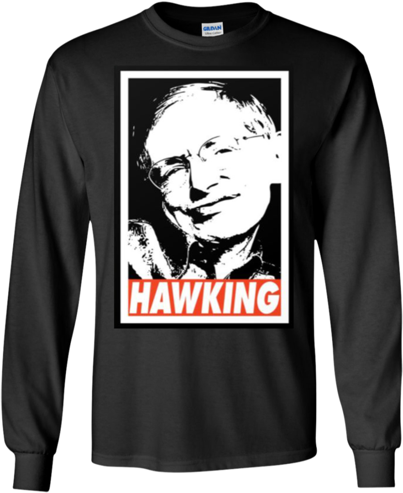 Stephen Hawking 1942 2018 T Shirt Premium - Donald Trump Black Metal T Shirt (1024x1024), Png Download