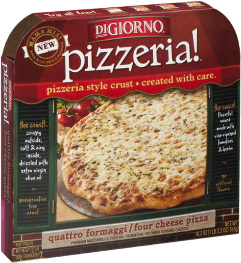 Four Cheese Pizza Reviews 2019 Page - Digiorno Cheese Pizza (600x600), Png Download