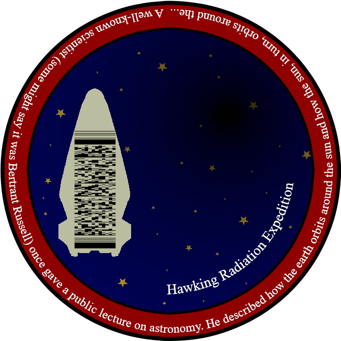 [new Expedition] Hawking Radiation Expedition Looking (700x700), Png Download