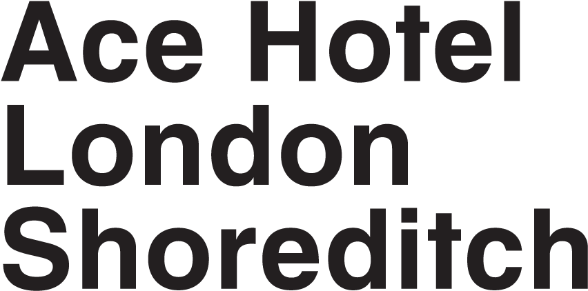 Ace Hotel London Shoreditch - Ace Hotel London Logo (907x463), Png Download