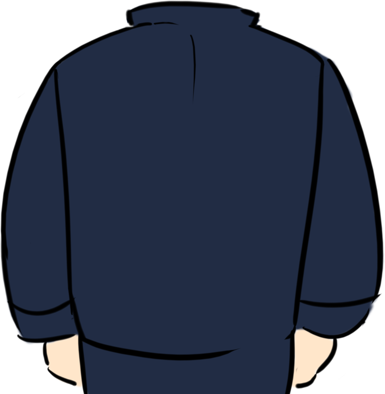 Boss - Sweatshirt (1617x1517), Png Download