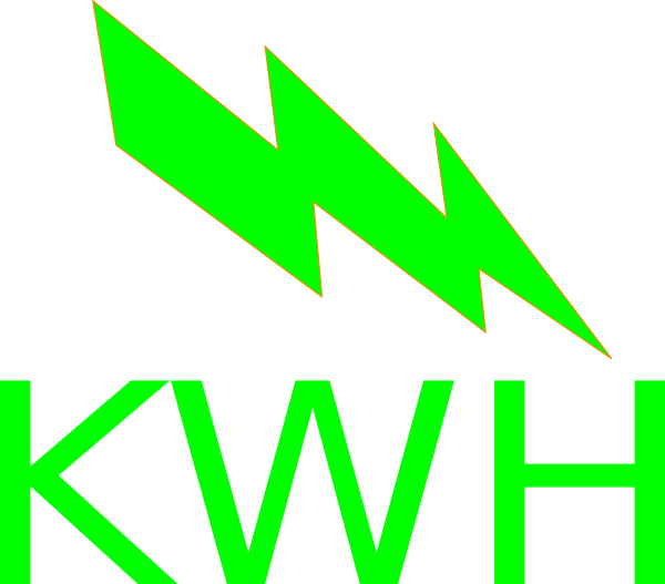 Kw Clipart - Kilowatt Hour Clipart (600x527), Png Download