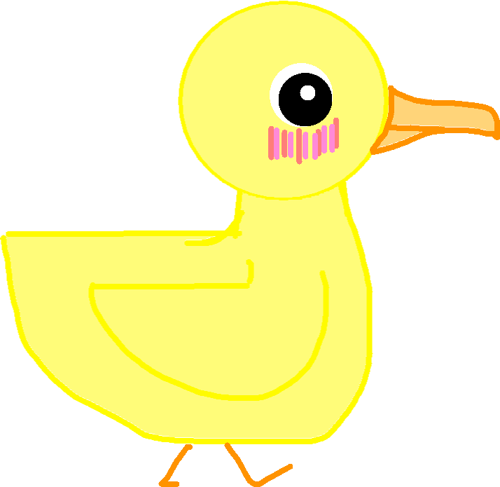 Geometer - Duck - Walk - - Duck (714x695), Png Download