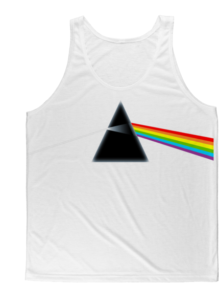 Pink Floyd 1 ﻿classic Sublimation Adult Tank Top - Active Tank (580x580), Png Download