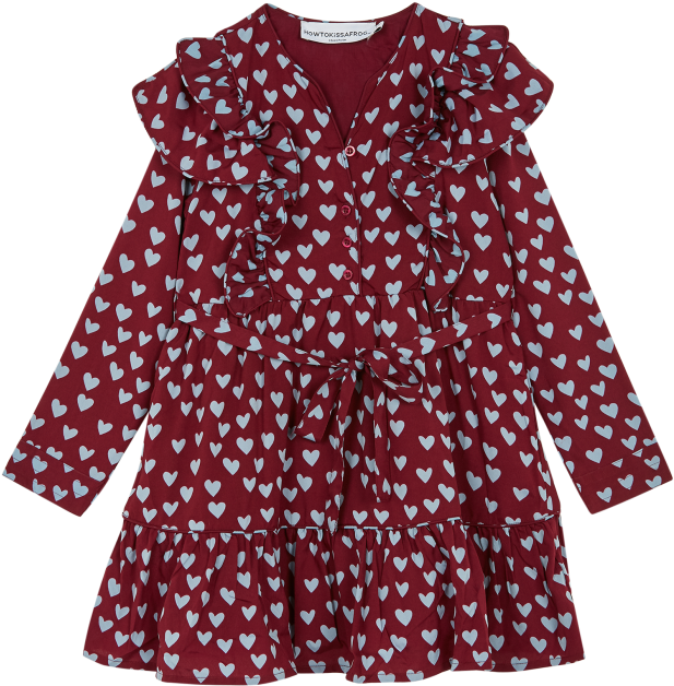 Red Naomi Dress - Toddler Blue Polka Dot Dress (700x700), Png Download