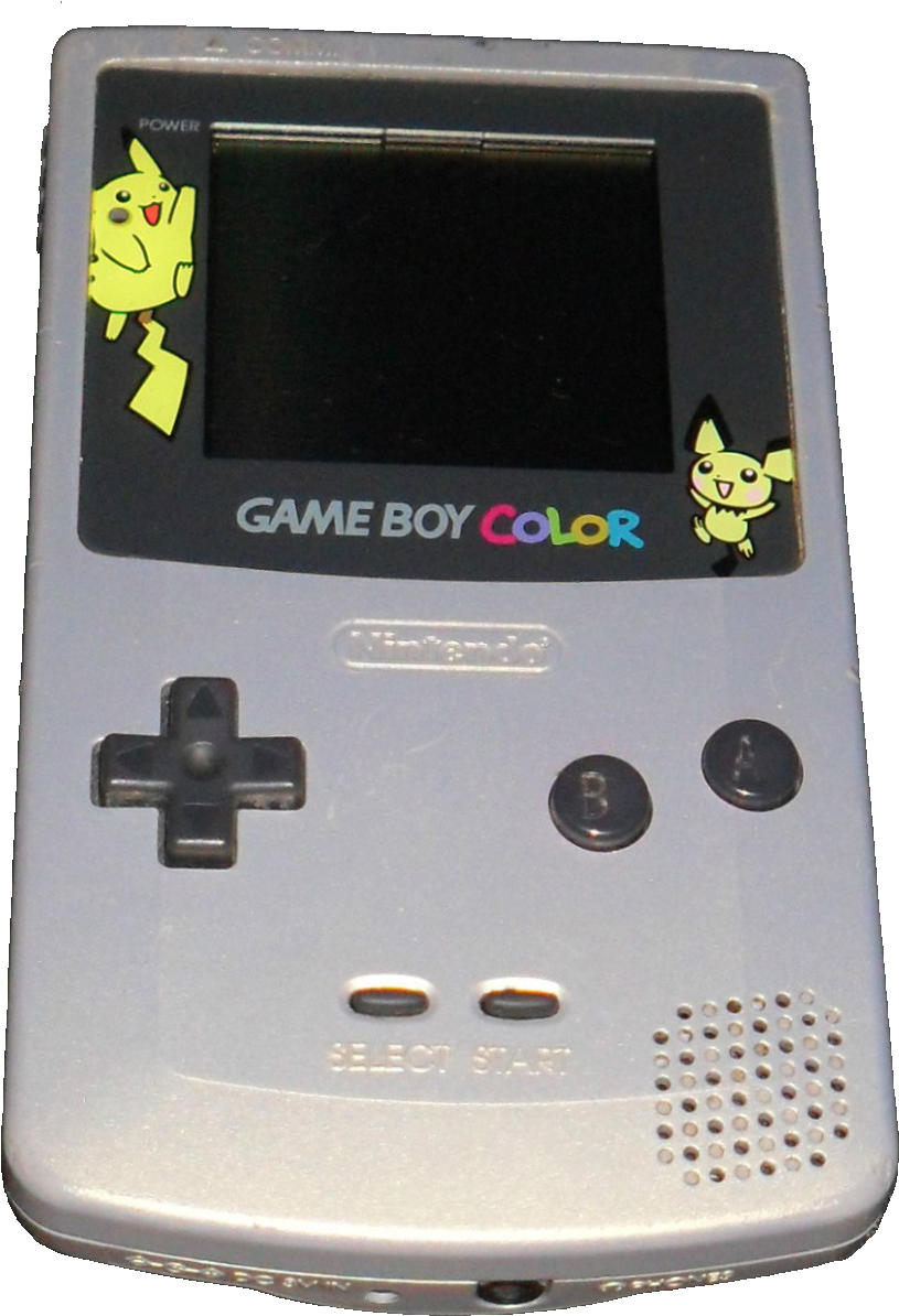 Game Boy Color/console Colors/special Pokémon Editions (840x1200), Png Download