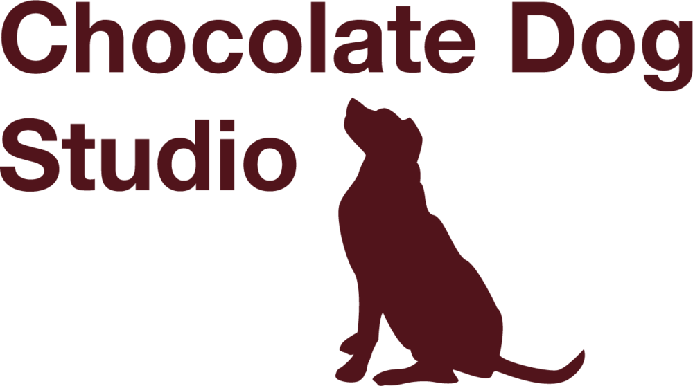 Chocdogstudiologo In Brown Format=1500w (1000x558), Png Download