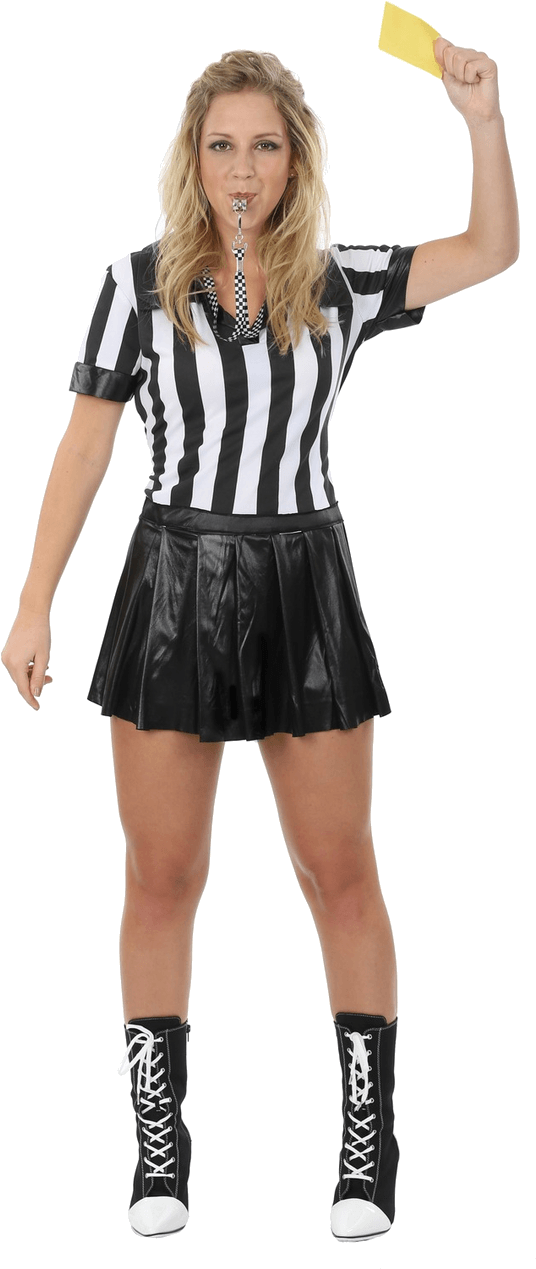 Female Referee Costume - Female Referee Png (800x1268), Png Download