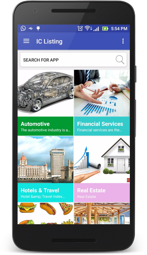 0 - Android App Listings (597x1024), Png Download