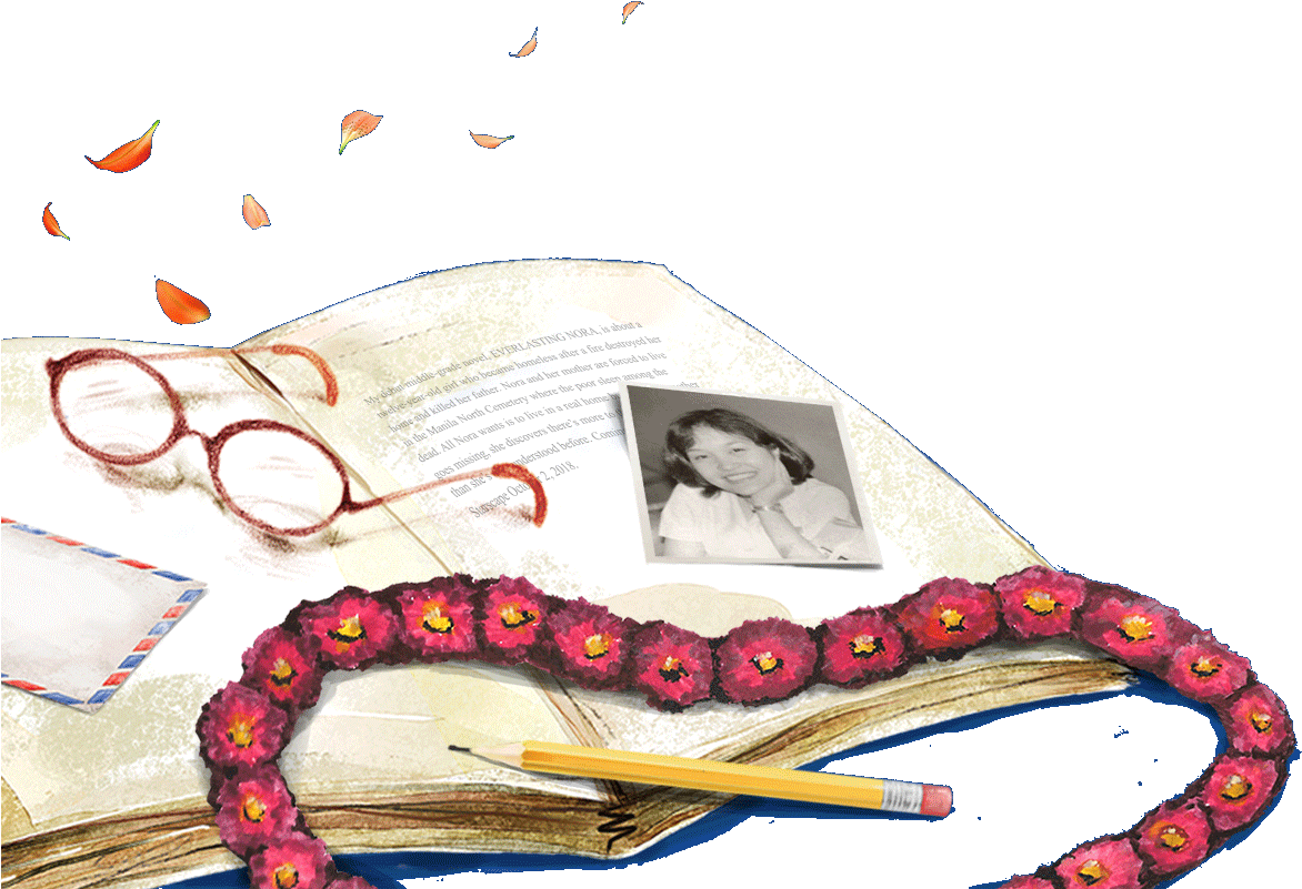 Opened Book, Glasses, Envelope, Pencil, Marie's Photo, (1171x868), Png Download