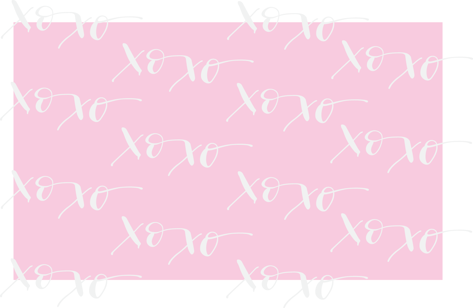 White Xoxo Wallpaper - Handwriting (1654x1076), Png Download