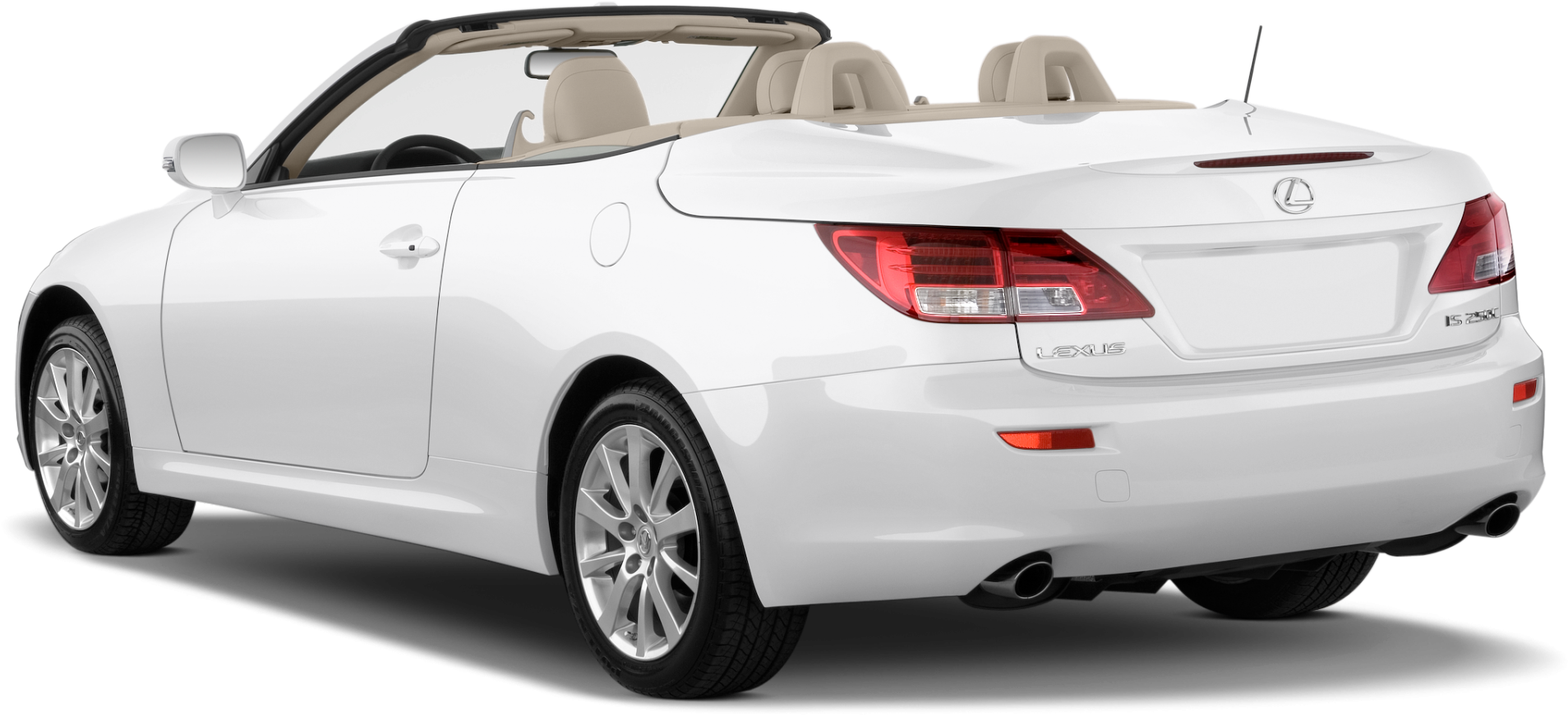 White Lexus Is 250 Convertible (1920x1200), Png Download
