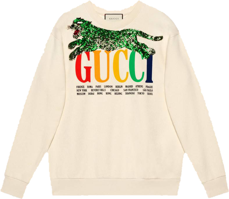 💓gucci Transparents💓 - Gucci Cities Sweatshirt (980x980), Png Download