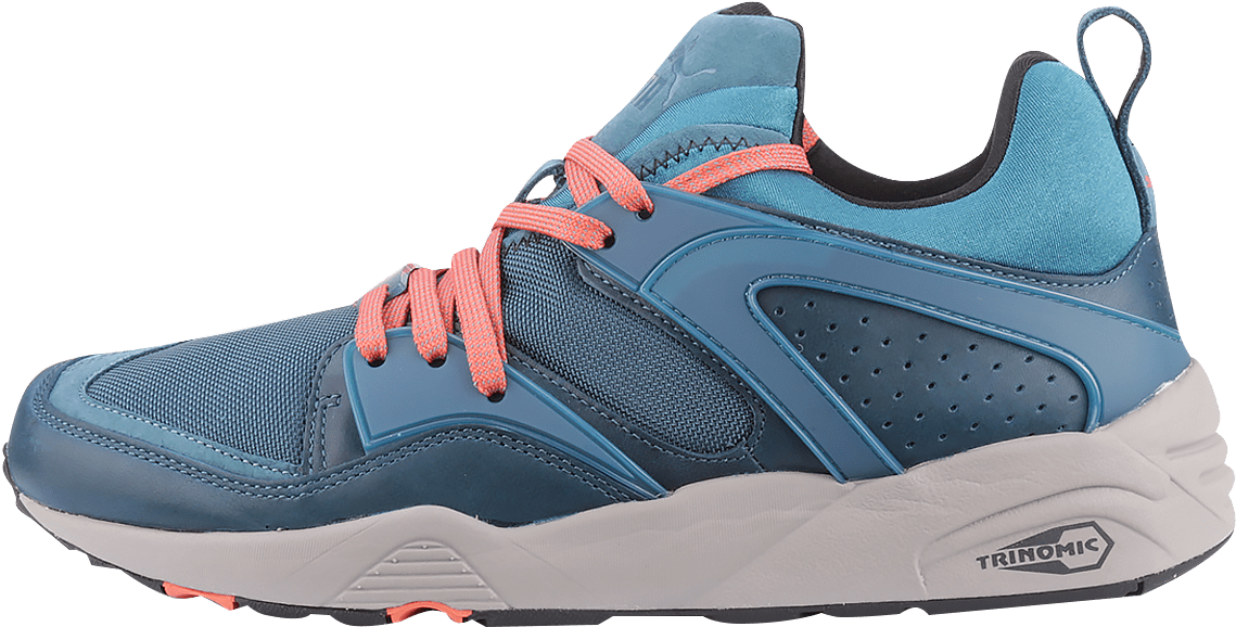 Puma Trinomic Blaze Of Glory Leather Legion Blue - Sneakers (1200x1308), Png Download