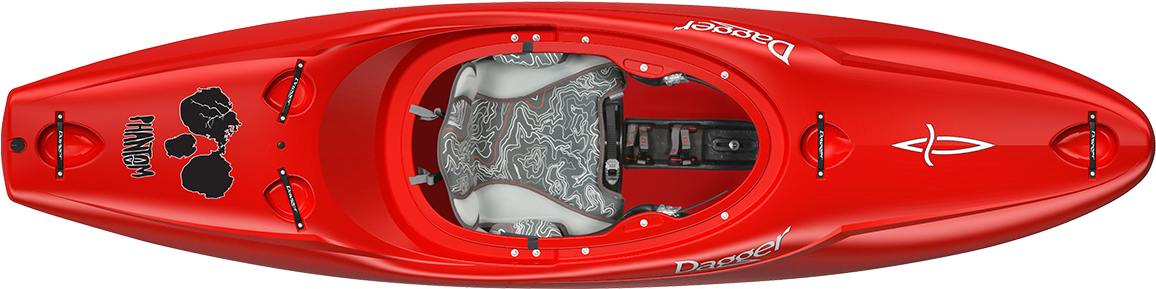 Dagger Phantom Red - Sea Kayak (1230x930), Png Download