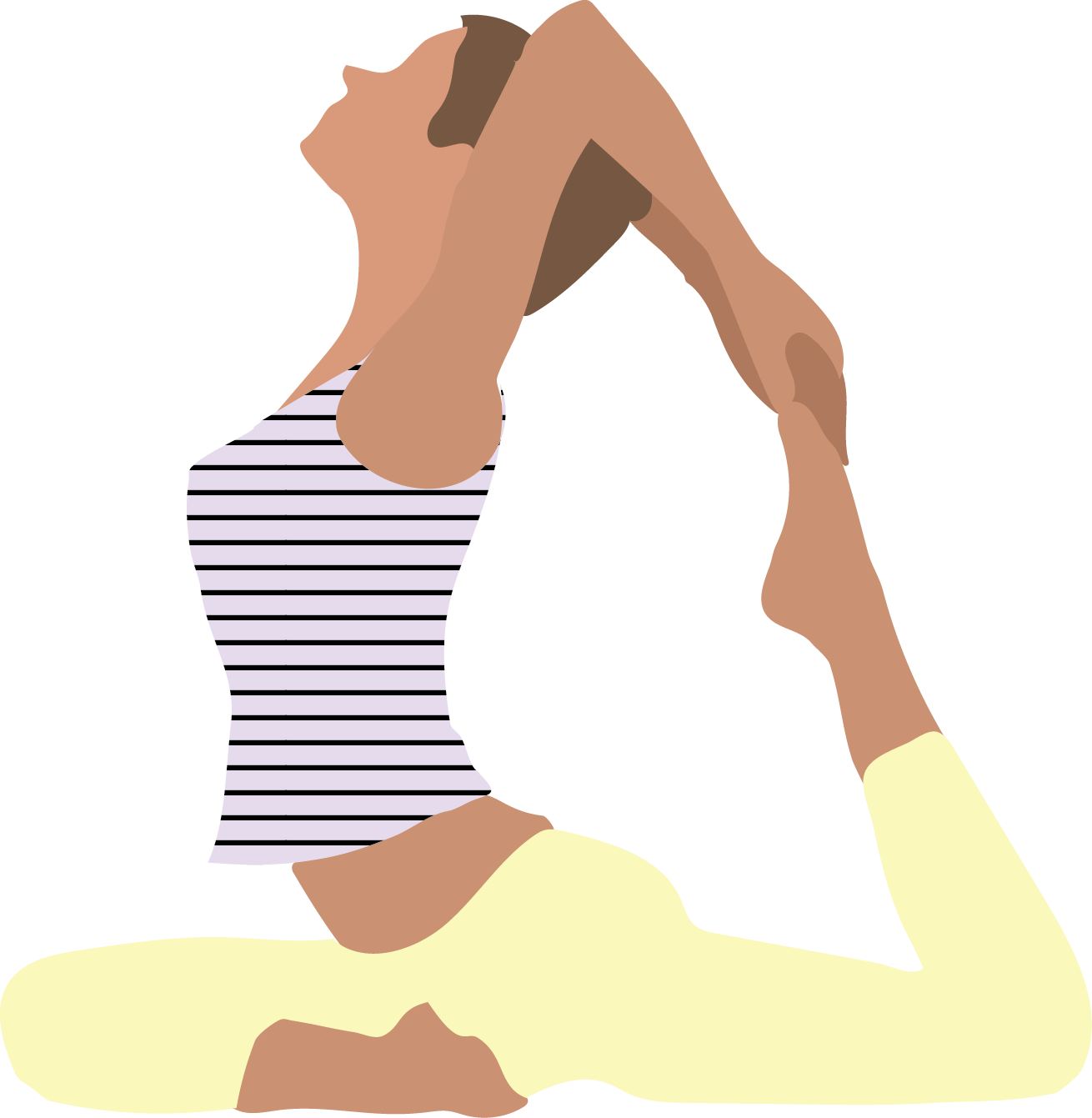 Vector Clipart, How To Do Yoga, Clip Art, Clipart Images, - Illustration (1310x1341), Png Download