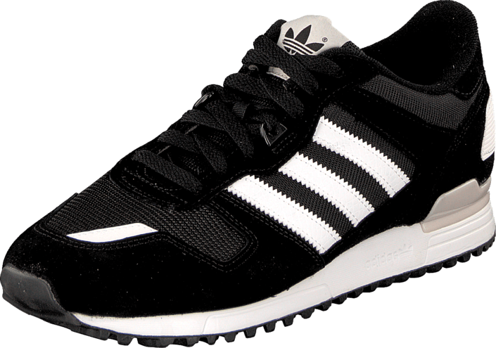 Adidas Originals Zx 700 Core Black 19280-16 Mens Leather, - Adidas Zx750 Black Sole (705x495), Png Download