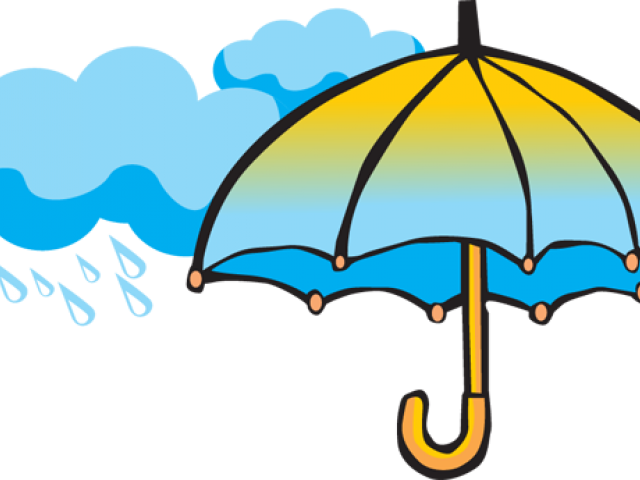 Umbrella Clipart Umbrella Rain - April Rain Clip Art (640x480), Png Download